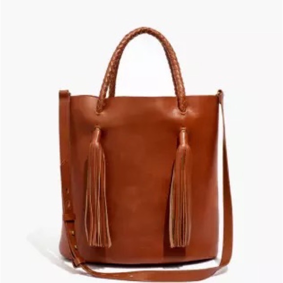 Madewell Handbags - Madewell tassel crossbody.